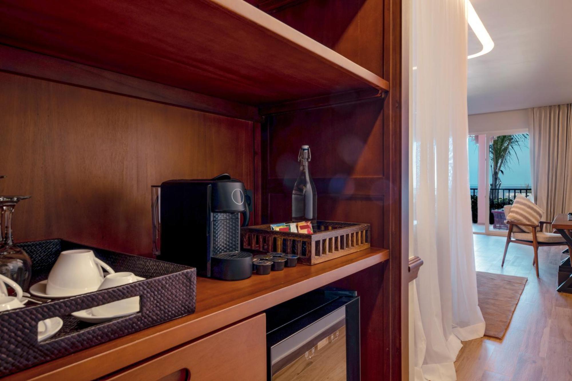 The Mora Zanzibar Hotel Matemwe  Bagian luar foto A Nespresso machine in a hotel room