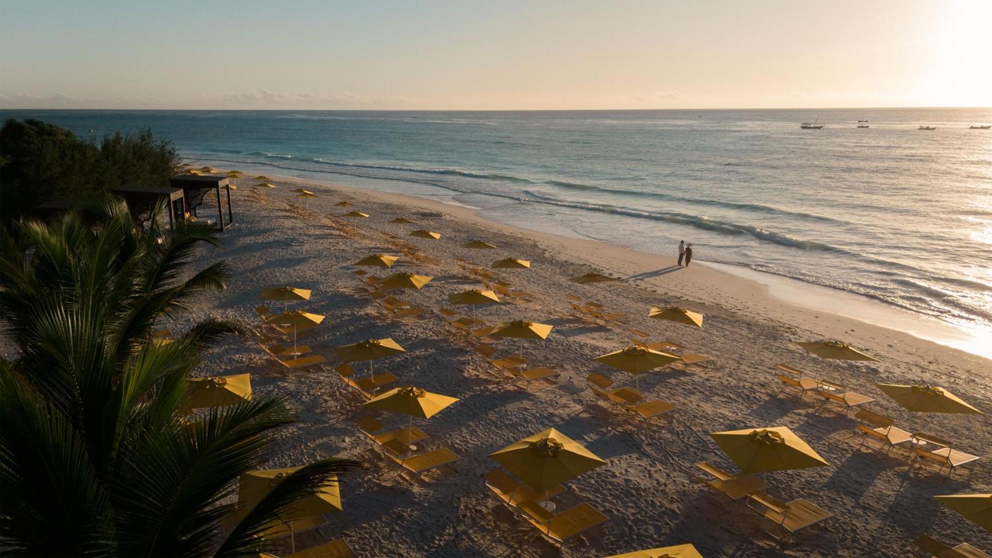 The Mora Zanzibar Hotel Matemwe  Bagian luar foto Drying of fish in the beach of Calabar