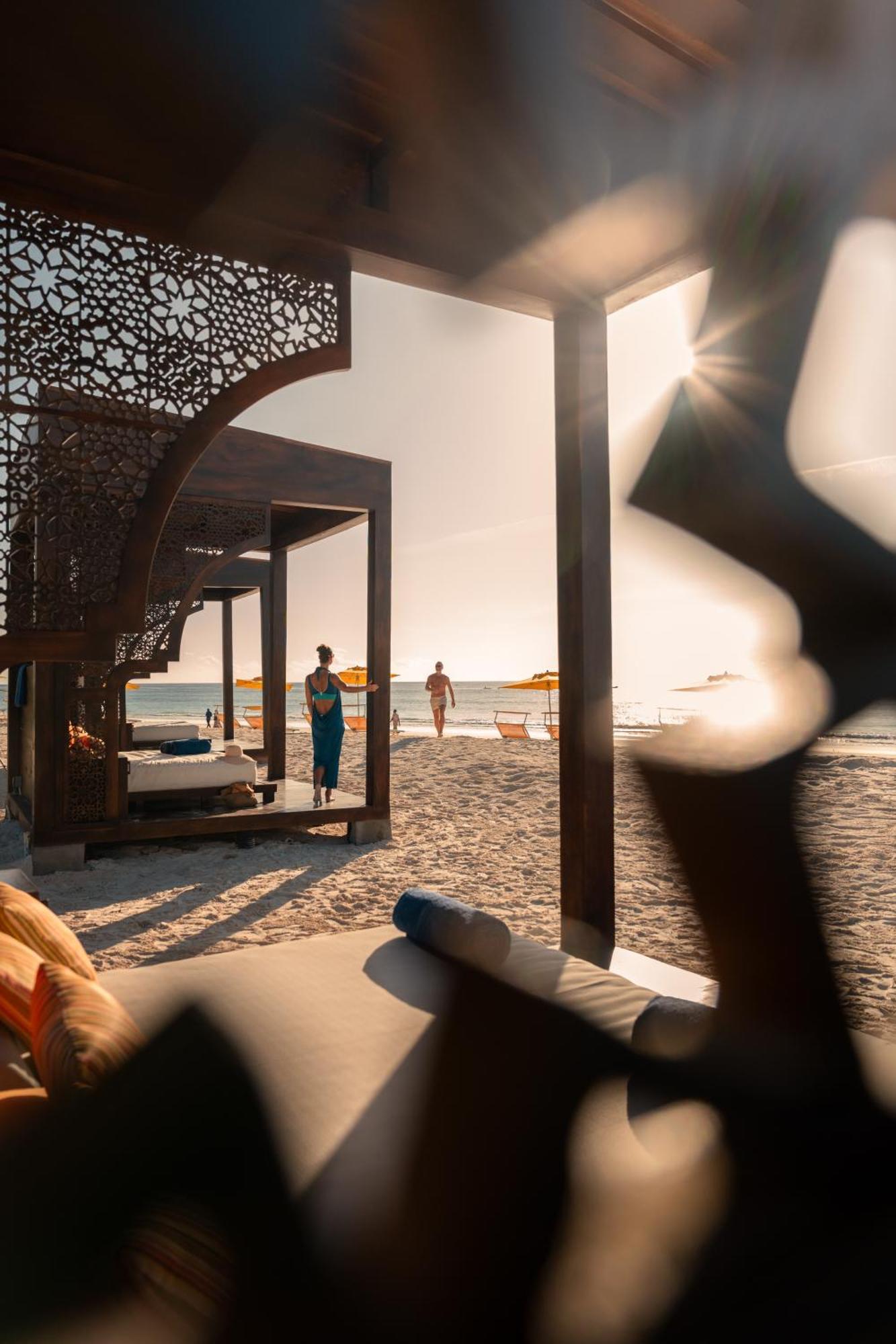 The Mora Zanzibar Hotel Matemwe  Bagian luar foto Beach at the resort